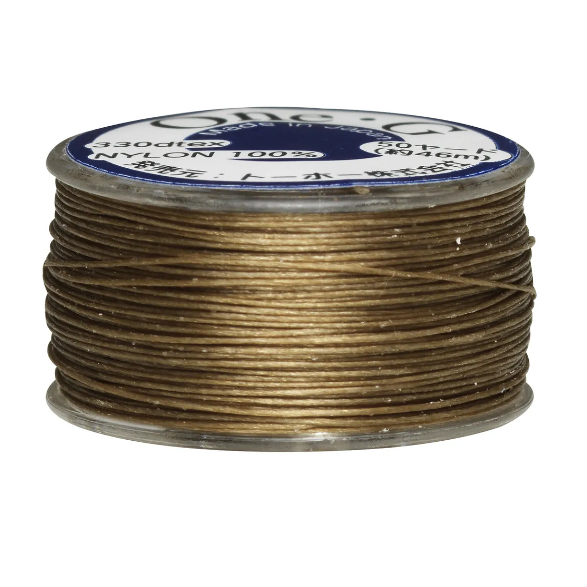 TOHO Beads Japan Pärltråd TOHO guld, 46 meter – 0,2 millimeter i diameter