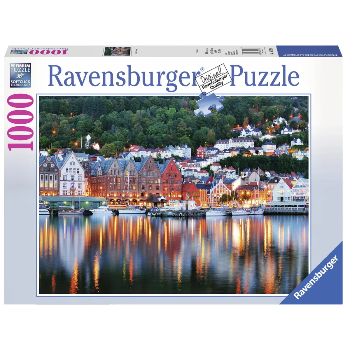 Ravensburger Pussel Bergen 1000 | Barn Pussel