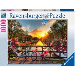 Ravensburger Pussel Bicycles Amsterdam 1000 | Barn Pussel