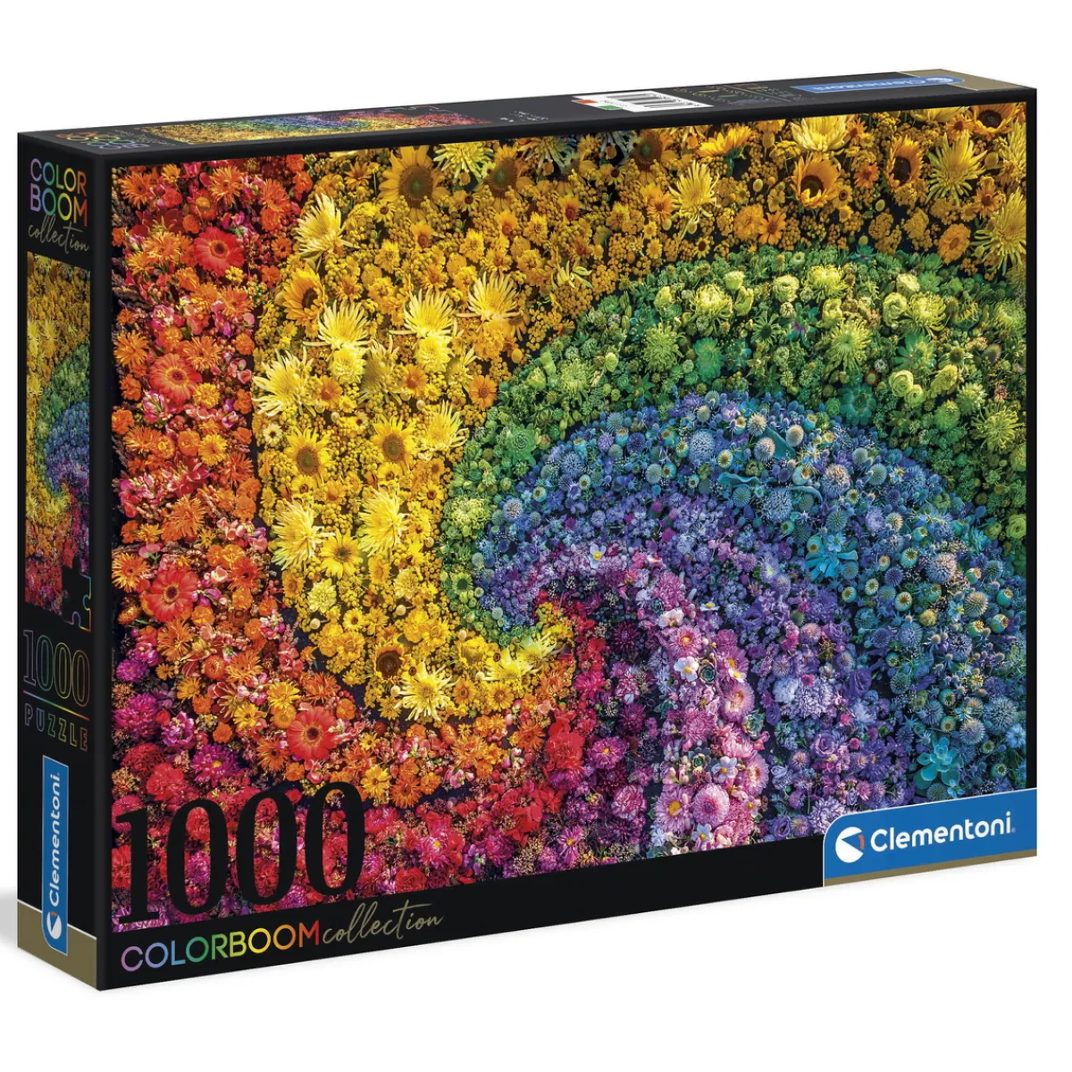 Barn Clementoni Pussel Colorboom Whirl 1000