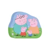 Barn Peppa Pig Greta Gris Pussel - Greta Gris familjfoto