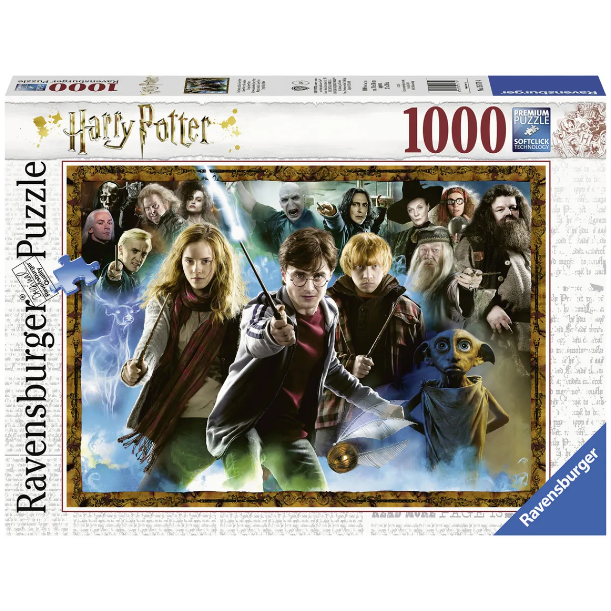 Barn Ravensburger Pussel Harry Potter 1000