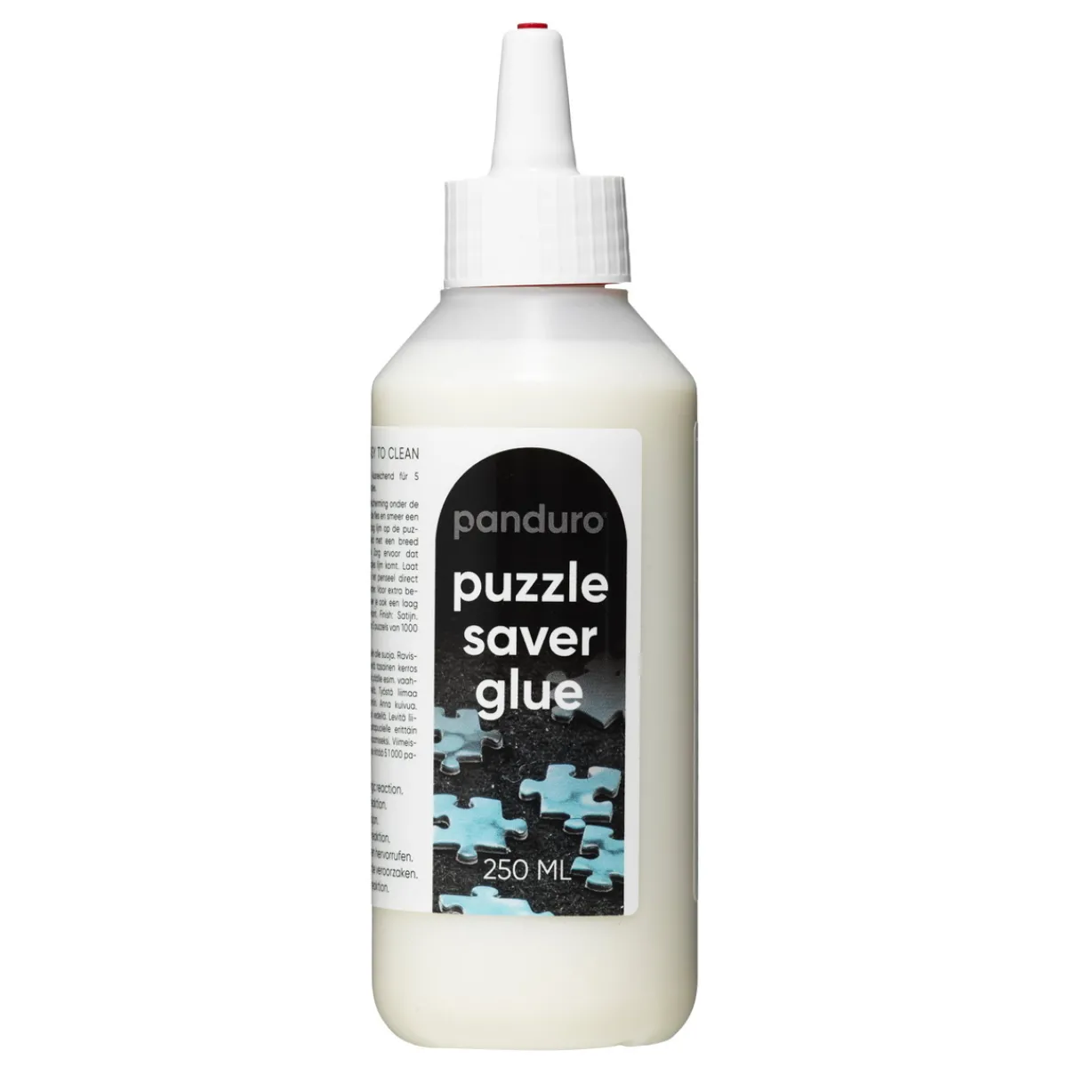 Panduro Hobby Puzzle Saver Glue, 250 ml pussellim som låter dig limma samman pussel | Speciallim
