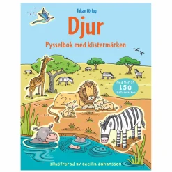 Kärnan Pysselbok Djur | Barn Målar- & Pysselböcker