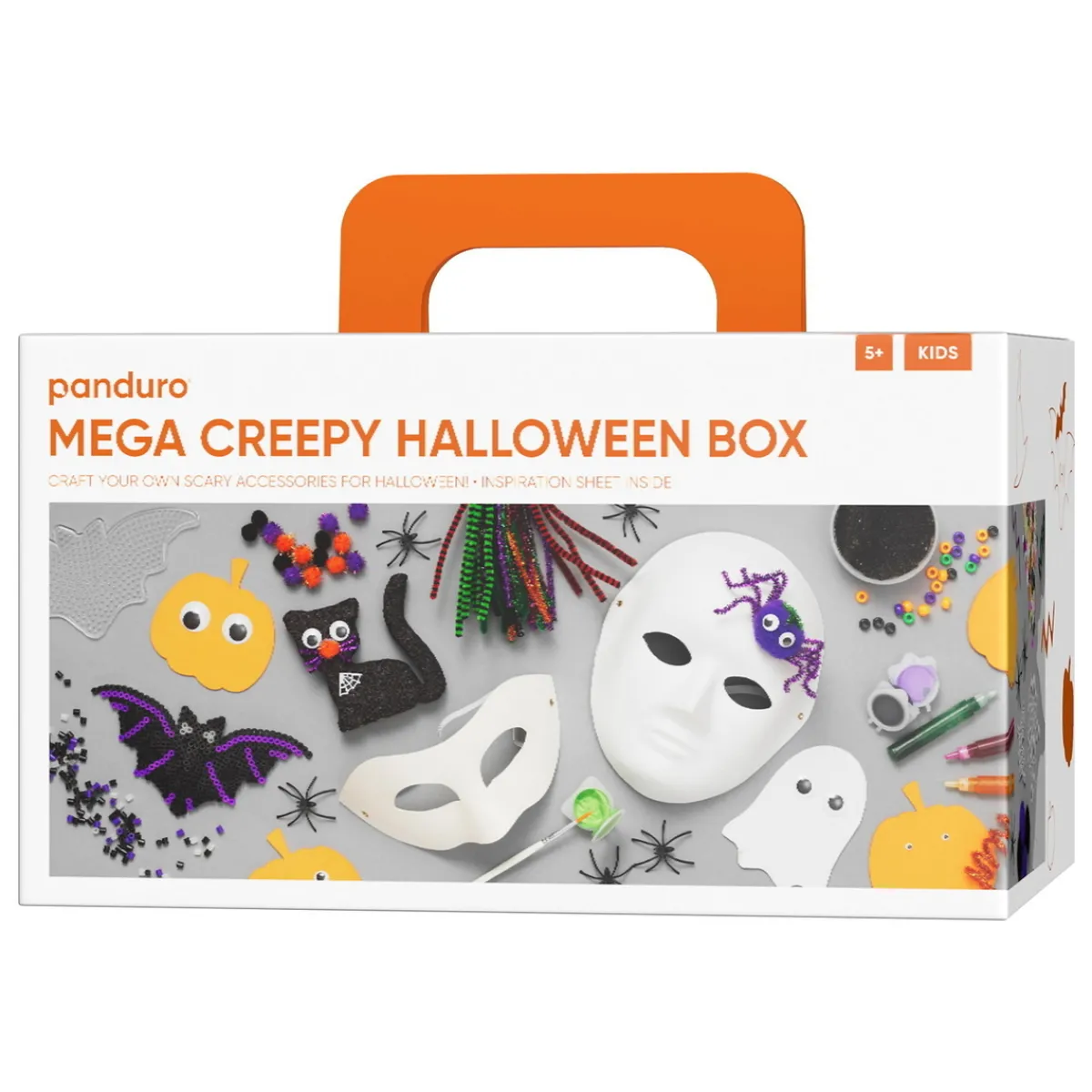 Panduro Hobby Pyssellåda Mega Creepy Halloween, massor av roligt halloween-pyssel! | Barn Halloween