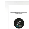 G1 Galleriet Ram 6A vit högblank 28x35cm