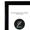 G1 Galleriet Ram 6B svart högblank 30x40cm | Ramar