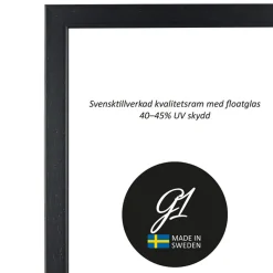 G1 Galleriet Ram 2E svart 13x18cm | Ramar