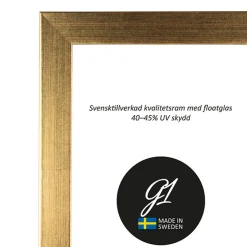G1 Galleriet Ram 6G guld 60x80cm