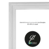 G1 Galleriet Ram Vit Ornament 21x29,7cm A4