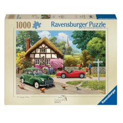 Ravensburger pussel – A Country Drive. 1000 bitar, 70×50 cm. | Barn Pussel