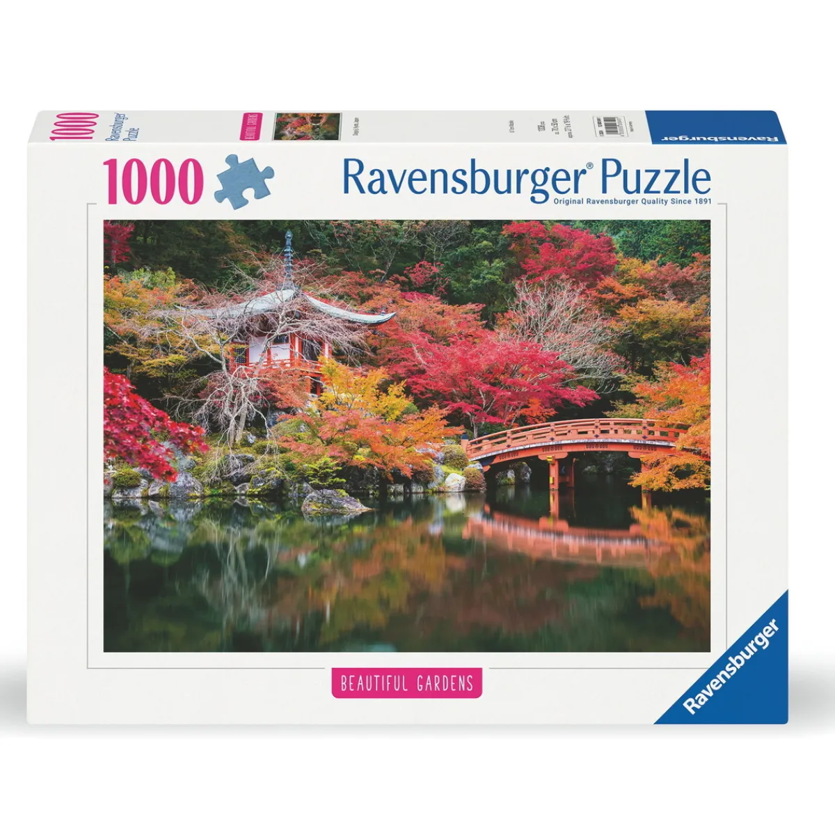 Ravensburger pussel – Beautiful Gardens Daigo-ji Kyoto. 1000 bitar, 70×50 cm. | Barn Pussel