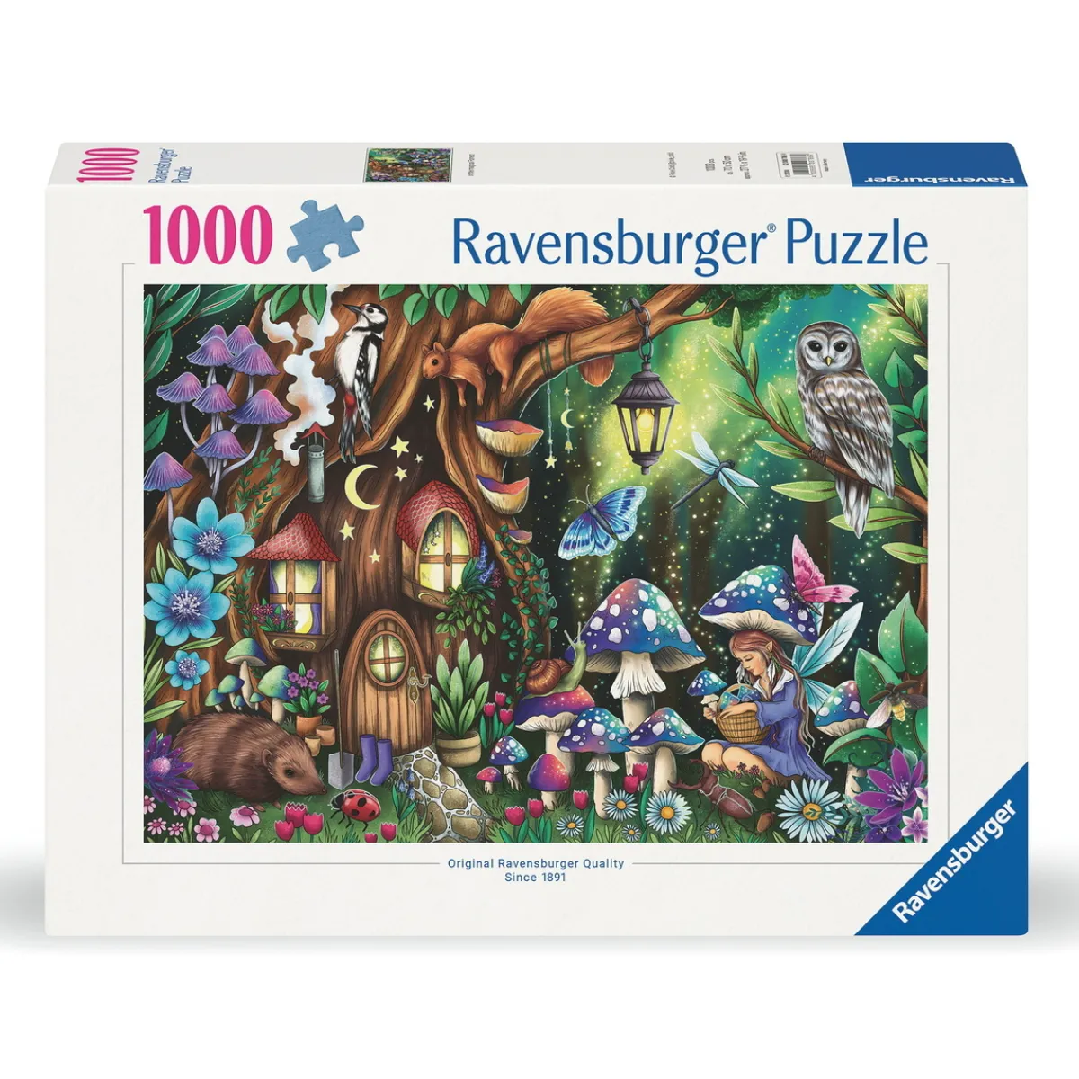 Barn Ravensburger pussel – In The Magical Forest. 1000 bitar, 70×50 cm.