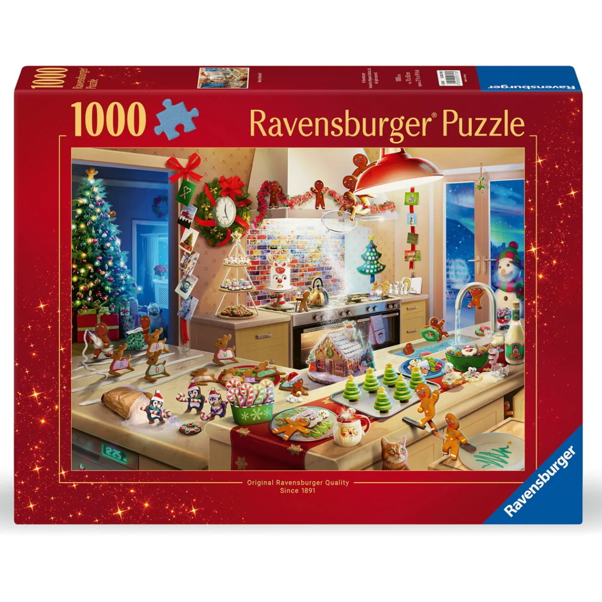 Barn Ravensburger pussel – Merry Mischief, 1000 bitar, 70×50 cm