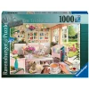 Ravensburger pussel – The Tea House, 1000 bitar, 70×50 cm. | Barn Pussel
