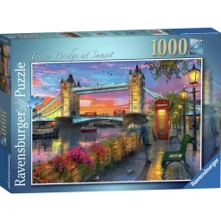 Ravensburger pussel – Tower bridge. 1000 bitar, 70×50 cm. | Barn Pussel