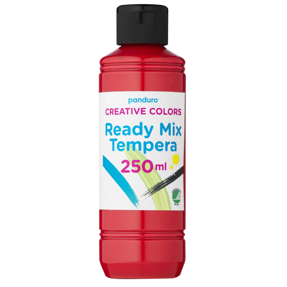 Creative Colors Ready Mix tempera 250ml röd | Barn Barnfärg