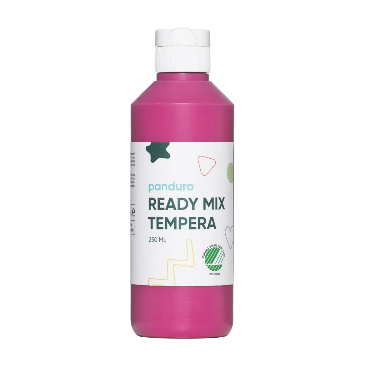 Barn Panduro Hobby Ready Mix Tempera, svanenmärkt hobbyfärg för barn 250 ml, brun
