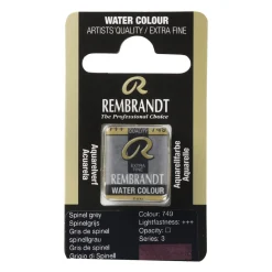 Rembrandt akvarellfärg halvkopp – Spinel Grey 749 | Akvarell- & Vattenfärger