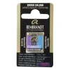 Rembrandt akvarellfärg halvkopp – Chameleon Violet Blue Green 862