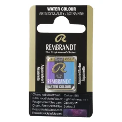Rembrandt akvarellfärg halvkopp – Chameleon Red Violet Blue 861 | Akvarell- & Vattenfärger