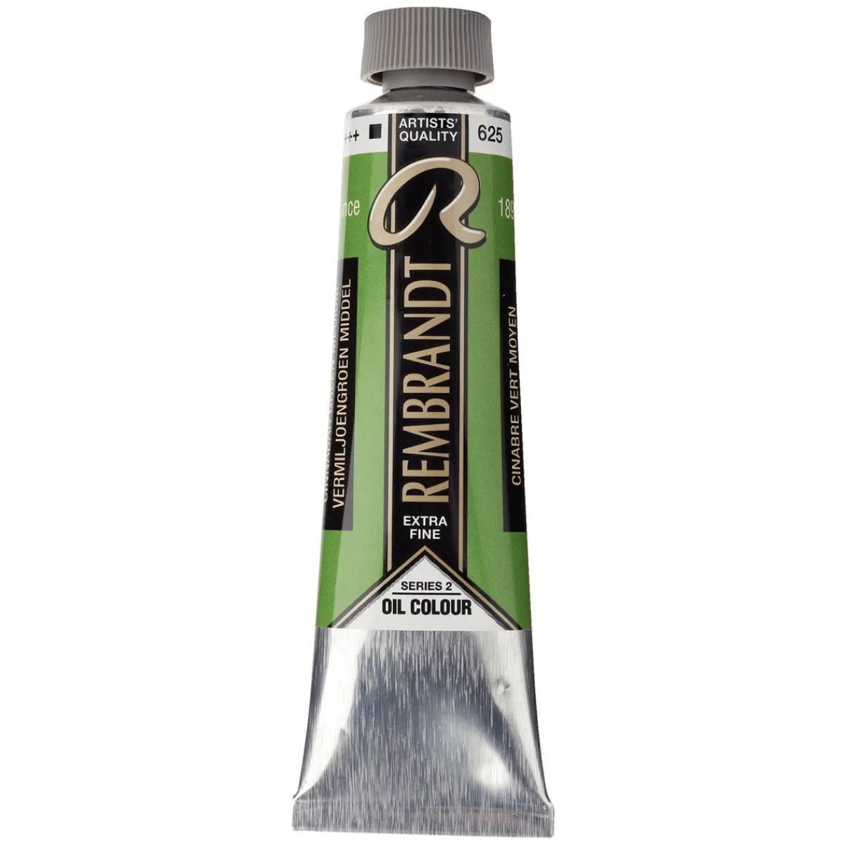 Rembrandt oljefärg 40 ml Cinnabar Green Medium - 625 | Oljefärger