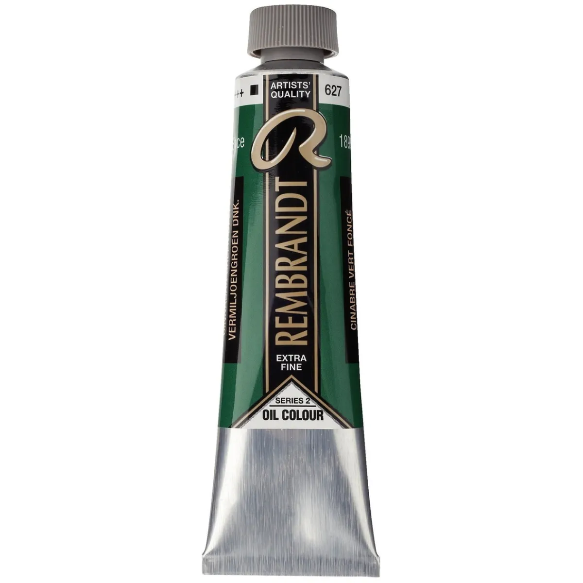 Rembrandt oljefärg 40 ml Cinnabar Green Deep - 627 | Oljefärger