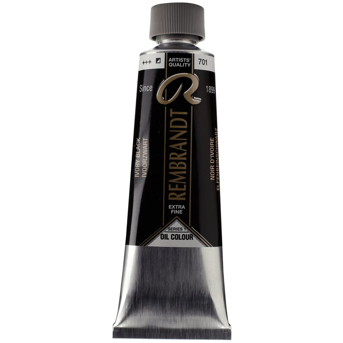 Rembrandt oljefärg 150 ml Ivory Black 701 | Oljefärger