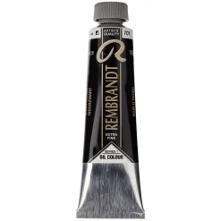 Rembrandt oljefärg 40 ml Ivory Black - 701