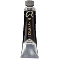 Rembrandt oljefärg 40 ml Oxide Black - 735 | Oljefärger