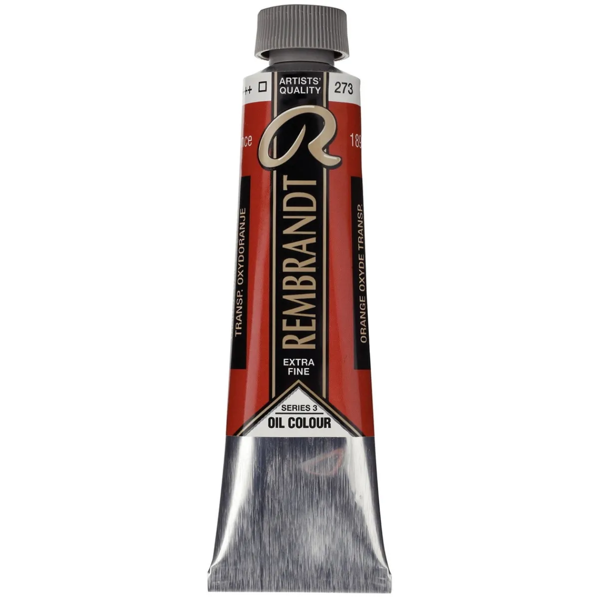 Rembrandt oljefärg 40 ml Transparent Oxid Orange - 273 | Oljefärger