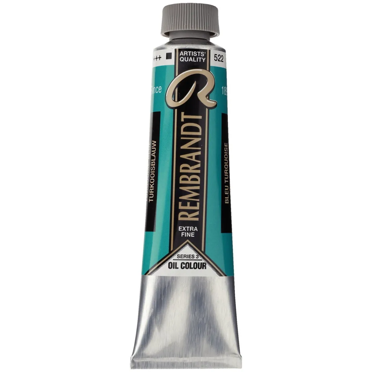Rembrandt oljefärg 40 ml Turquoise Blue - 522 | Oljefärger