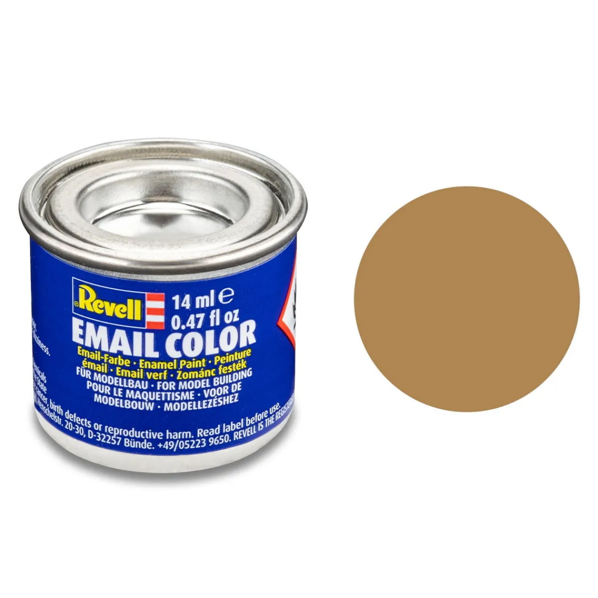 Revell hobbyfärg 14 ml - 88 Ochre brown / mat | Emaljfärger