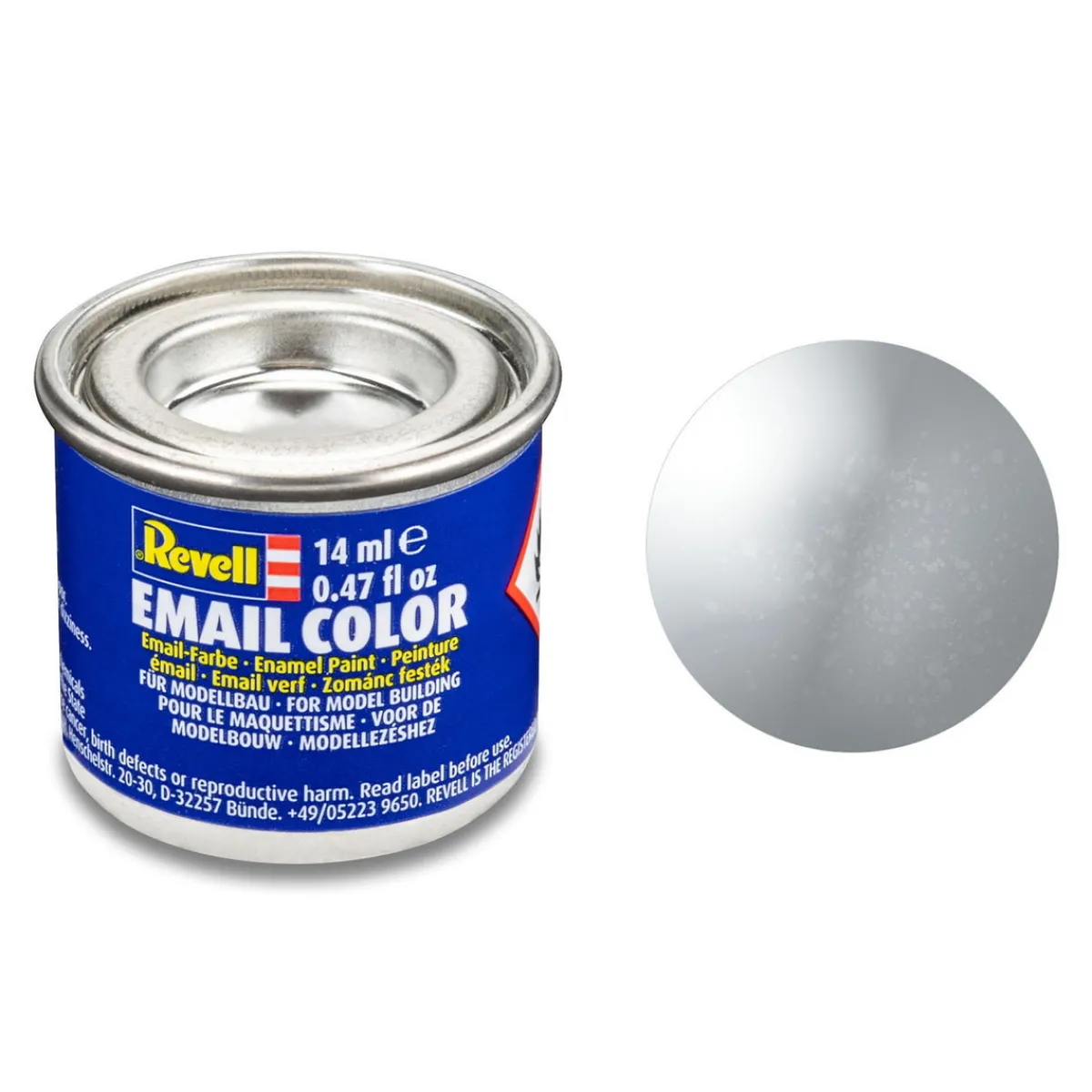 Revell hobbyfärg 14 ml - 90 Silver / metallic | Emaljfärger