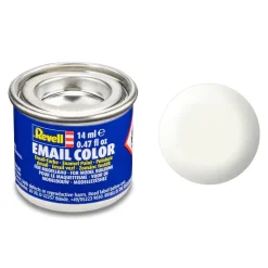Revell hobbyfärg 14 ml - 301 White / silk | Emaljfärger