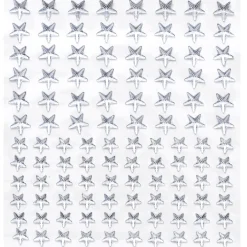 Panduro Hobby Rhinestone stickers stjärnor kristall – 216 stjärnformade stickers. Ø8 / 10 mm