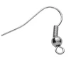 Panduro Jewellery Örhänge krok – mässing pläterad med 925 sterling silver, 1 par