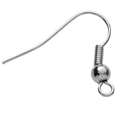 Panduro Jewellery Örhänge krok – mässing pläterad med 925 sterling silver, 1 par