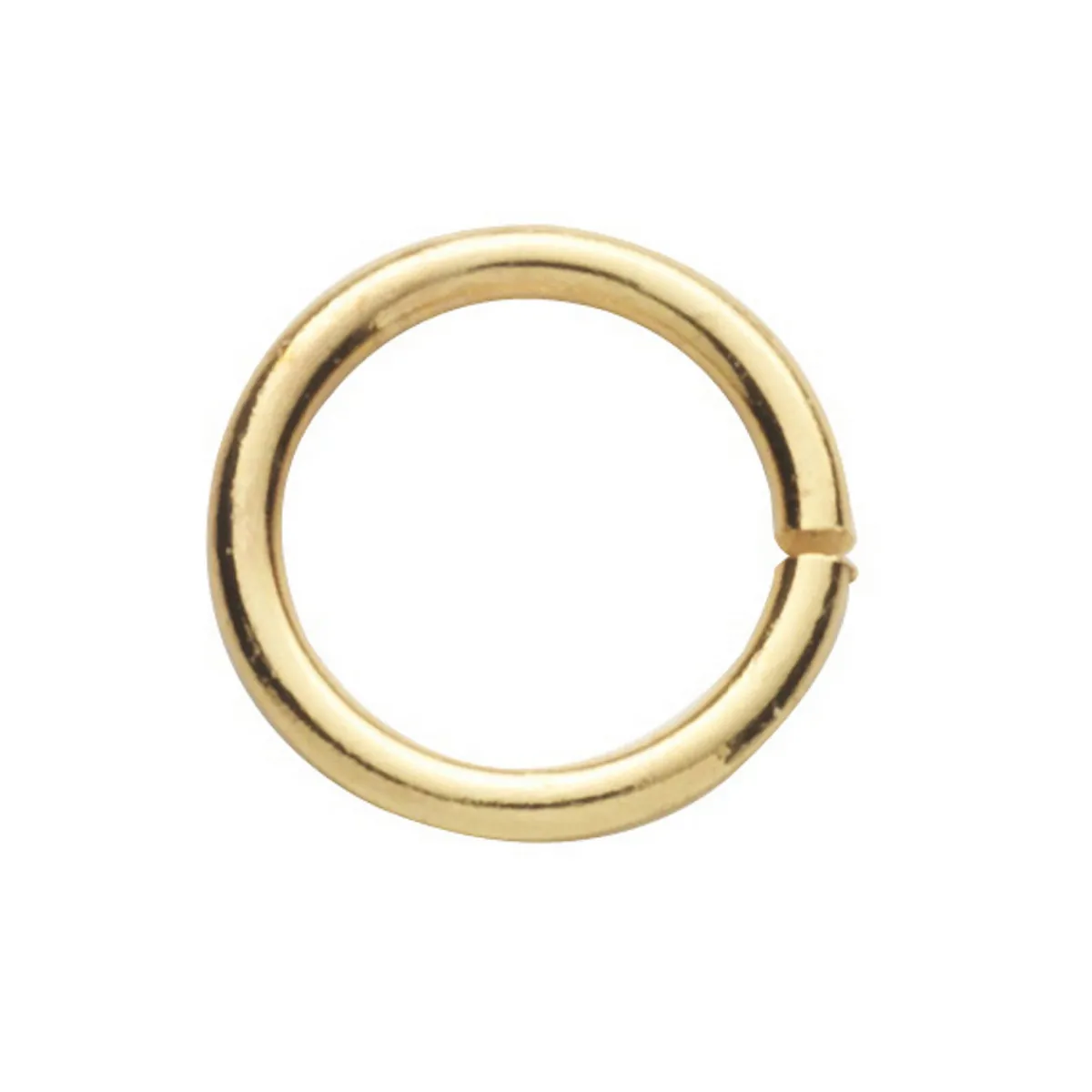Panduro Jewellery Ringöglor Ø7 guldfg 10 st | Ringöglor