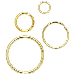 Panduro Jewellery Ringöglor Ø4-13 mm 20st guld