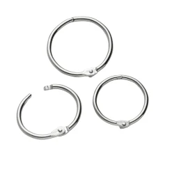 Panduro Hobby Ringklämmor 25/30 mm 8 st | Nyckelringar & Ringar