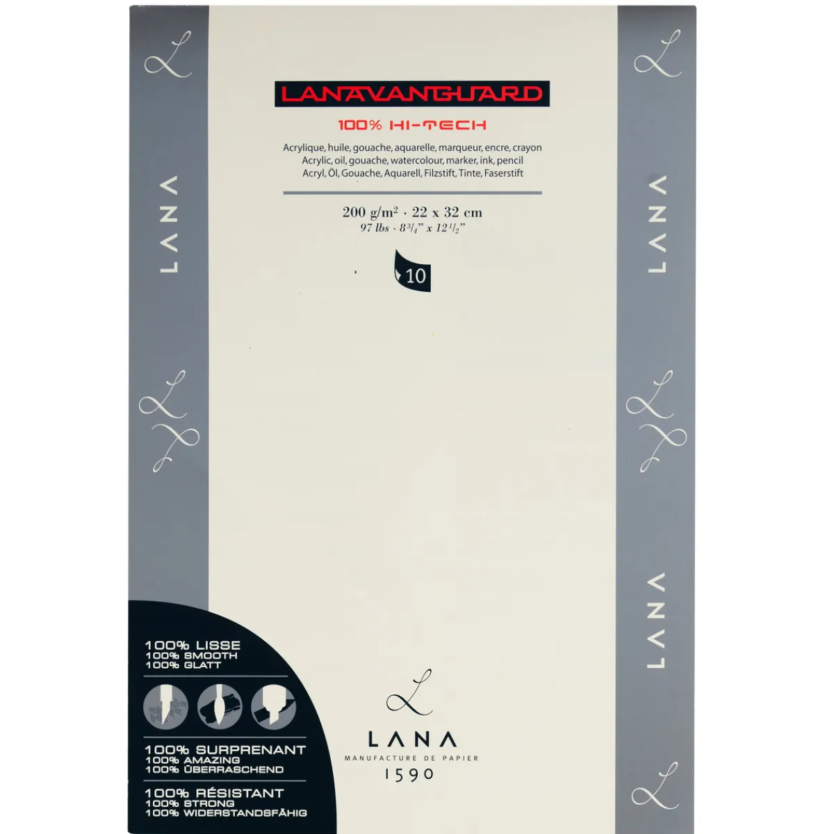 Lana Ritblock Vanguard 22x32 cm | Block