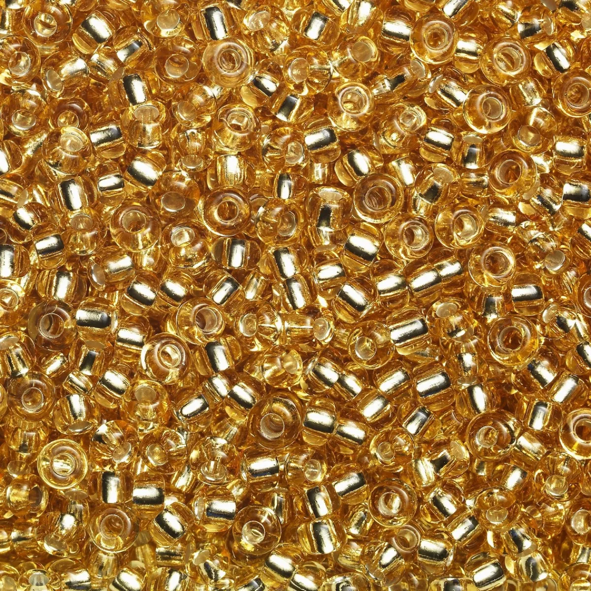 Preciosa Rocaillespärla 6/0 guld semitr
