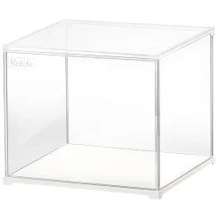 Robotime Rolife DIY Display Box DFL03, visningsskåp för miniatyrhus, 287×237×244 mm