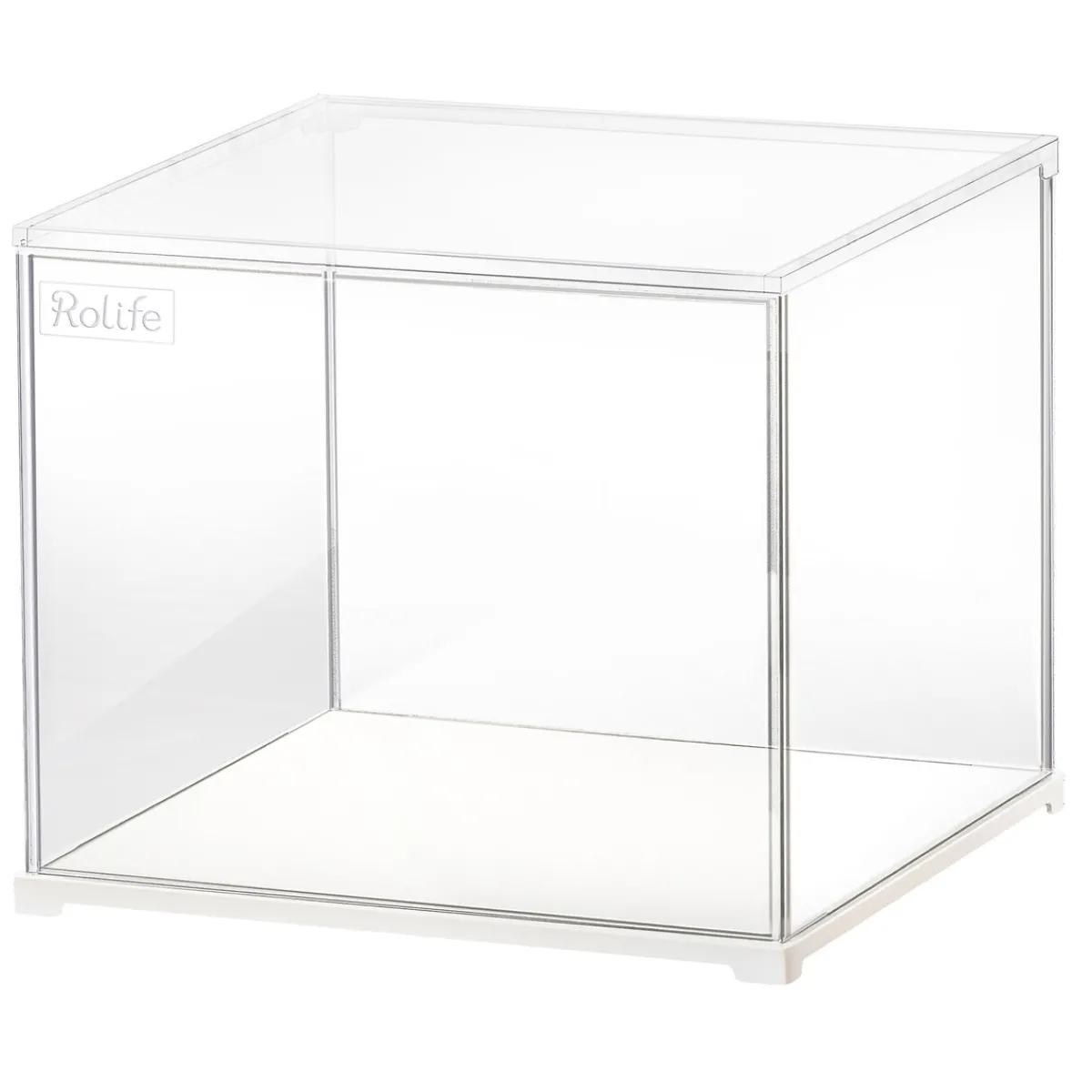 Robotime Rolife DIY Display Box DFL03, visningsskåp för miniatyrhus, 287×237×244 mm