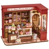 Robotime Rolife DIY Honey Dessert Talk miniatyr diorama – DG168, 230×135×173 mm | Grundsatser