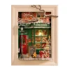 Robotime Rolife DIY Santa's Toy Shop miniatyr i tavelram – DP006, 169×110×218 mm | Grundsatser