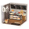 Robotime Rolife DIY Super Creator Golden Wheat Bakery miniatyr diorama – DW005B, 163×163×152 mm | Grundsatser