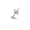 Panduro Jewellery Öronstift ögla silverf 5 par | Örhängen