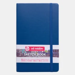 Royal Talens Art Creation Sketch skissbok 13×21 cm, blått omslag – 140 g/m², 80 ark | Skissböcker